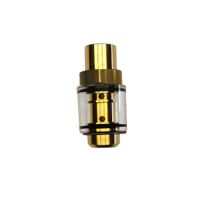 Sight glass with 1.5 mm nozzle/check valve